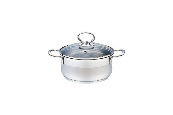 Каструля нержавіюча Maestro - 240 мм x 5,5 л MR-3508-24 (MR-3508-24)