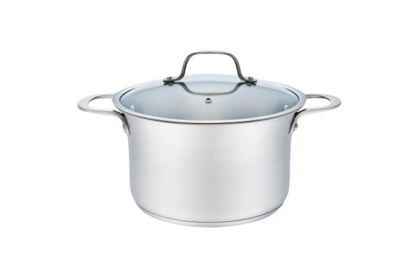 Каструля нержавіюча Maestro - 180 мм x 1,75 л з кришкою (MR-3505-18)