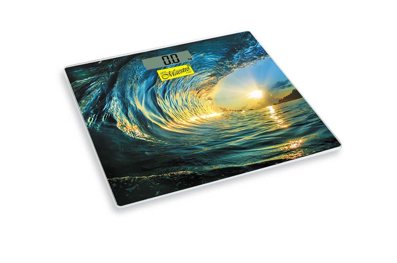 Ваги підлогові Maestro - 150кг x 300 x 300мм x 2AAA (MR-1821)