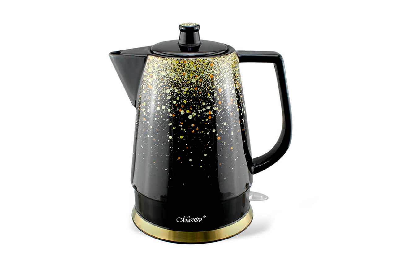 Електрочайник керамічний Maestro - 1,5л золотий (MR-074-GOLD)