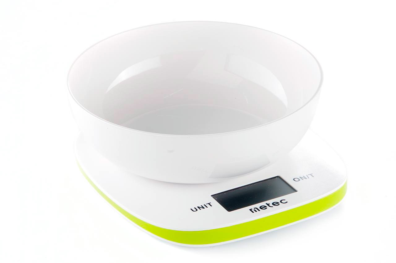 Ваги кухонні Metec - 5кг x 190 x 210мм x 1,6л x 2AAA (700220)