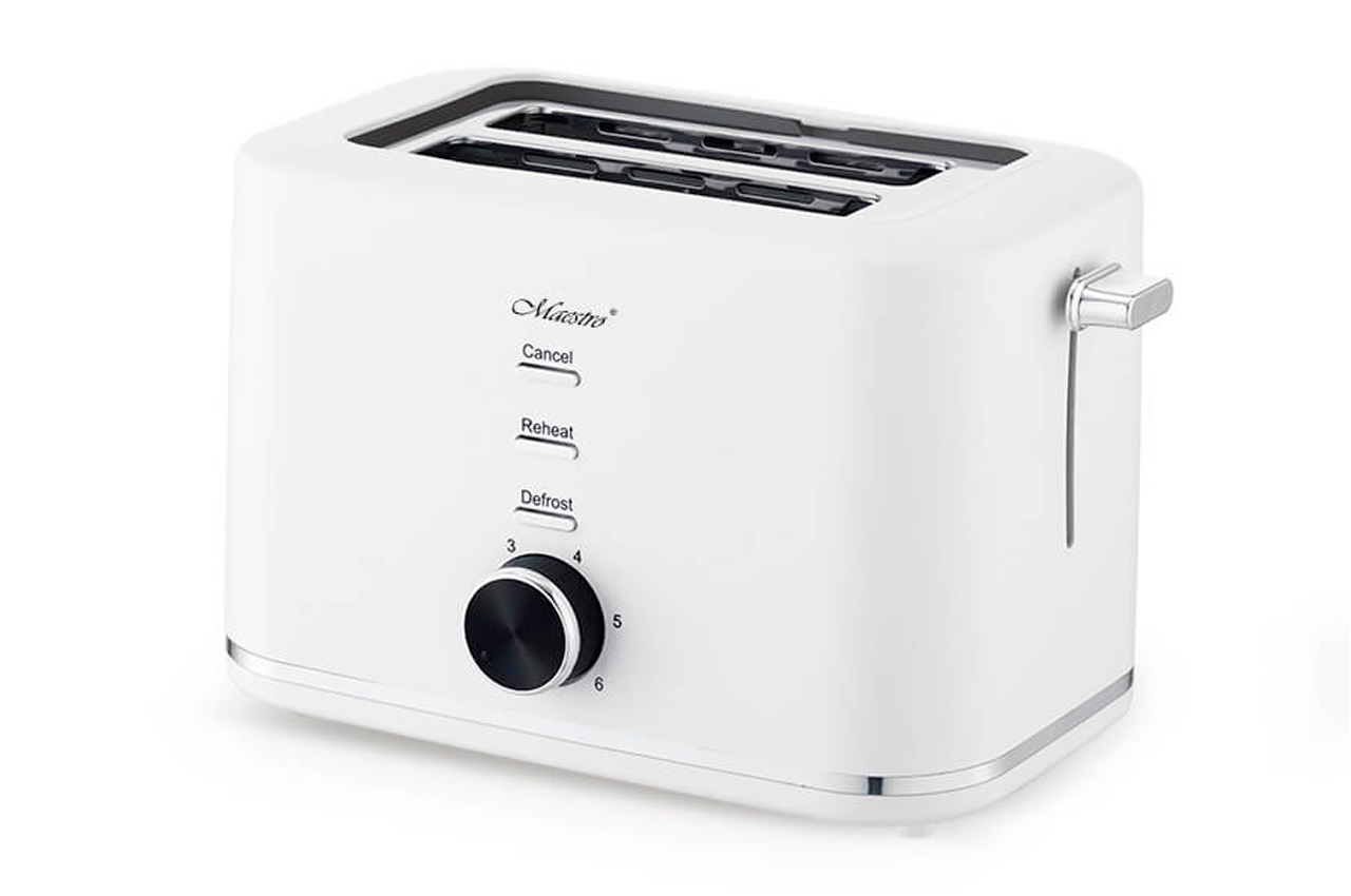Тостер Maestro - 750Вт білий (MR-703)
