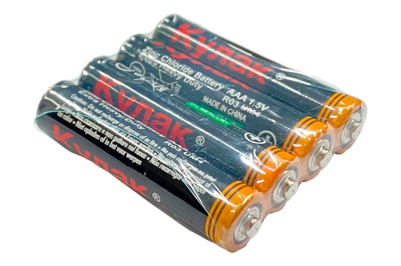 Батарейка сольова Кулак - AAA LR03 (Р-1049)