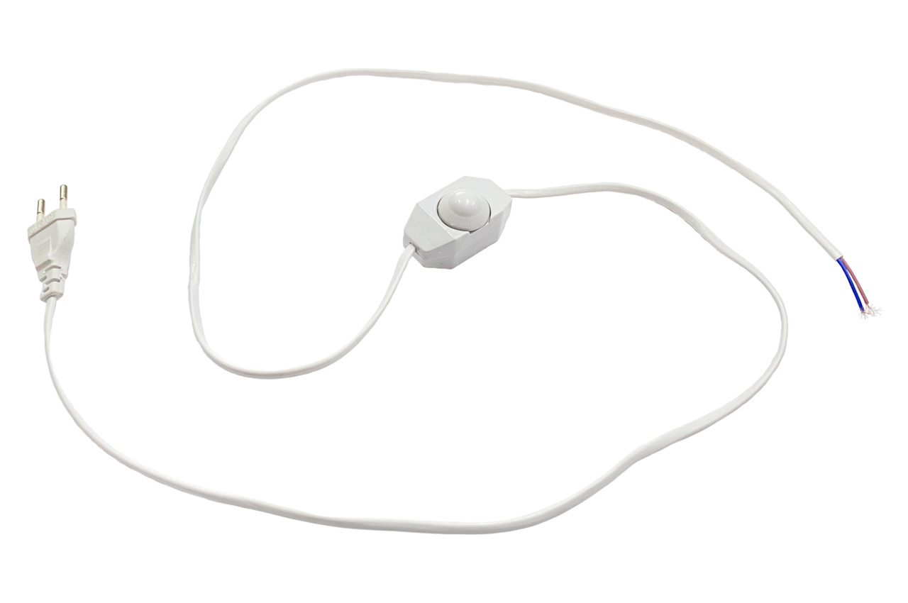 Кабель з вилкою Light - 1,4м з регулятором (Р-1046)