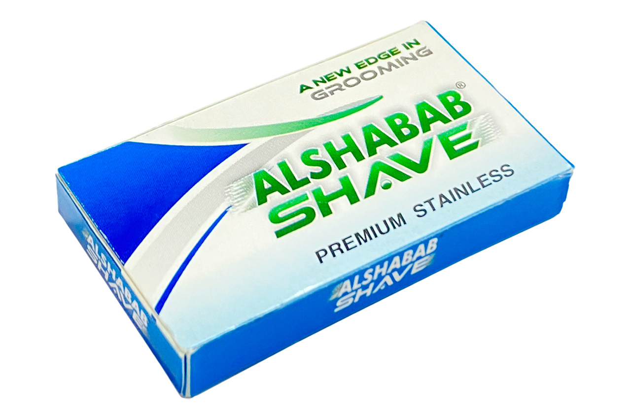 Лезо для бритви безпечної Alshabab - преміум (5шт) (Р-1056)