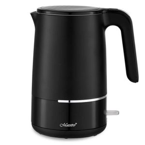 Електрочайник нержавіючий Maestro - 1,7л чорний (MR-037-BLACK)