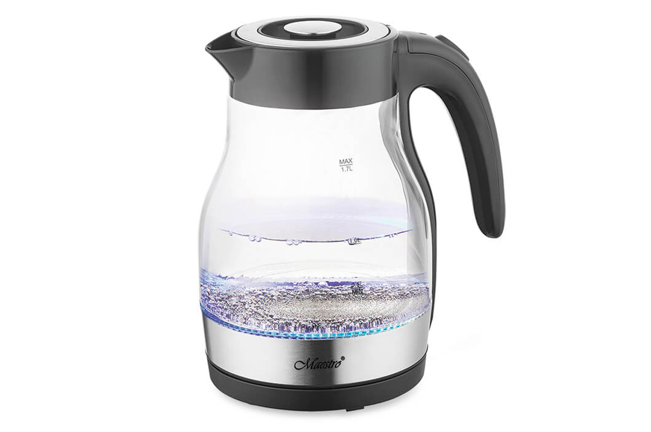 Електрочайник Maestro - MR-061 скло чорний (MR-061-BLACK)