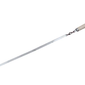 Шампур DV - 580 х 10 мм дерев'яна ручка (Х8)