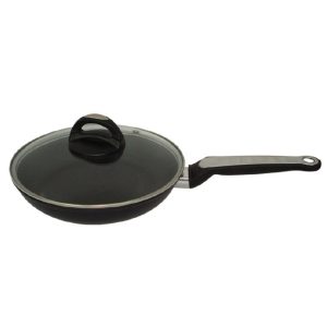 Сковорода антипригарна Maestro - 240 мм з кришкою MR-1207-24 (MR-1207-24)