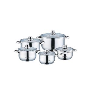 Набір посуду нержавіючий Maestro - 1,5 x 2 x 3 x 5 x 1,5 л (5 шт.) MR-2020-10 (MR-2020-10)