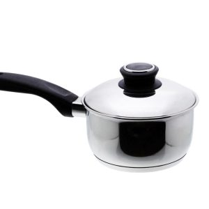 Ківш нержавіючий Empire - 180 мм x 1,5 л з кришкою (0128)