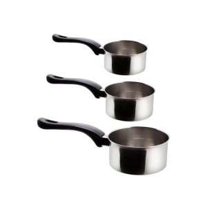 Набір ковшів нержавіючих Empire - 0,75 x 1 x 1,2 л (3 шт.) (5505)