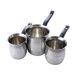 Набір турок нержавіючих Empire - 240 x 360 x 720 мл (3 шт.) (1105)