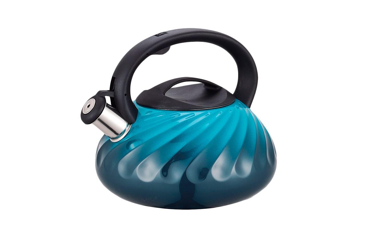 Чайник нержавіючий Maestro - 3 л синій (MR-1321-Blue)