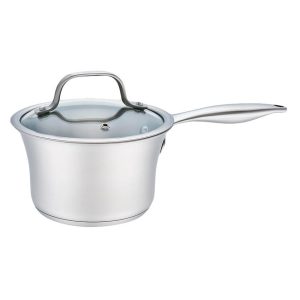 Сотейник нержавіючий Maestro - 160 мм x 1,25 л з кришкою (MR-3505-16S)