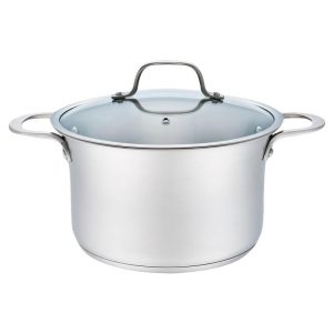 Каструля нержавіюча Maestro - 200 мм x 2,5 л з кришкою (MR-3505-20)