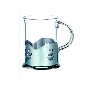 Підсклянник нержавіючий зі склянкою Empire - 200 мл (9569)