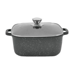 Каструля антипригарная Maestro - 280 x 280 мм x 8 л Granite (MR-2828)