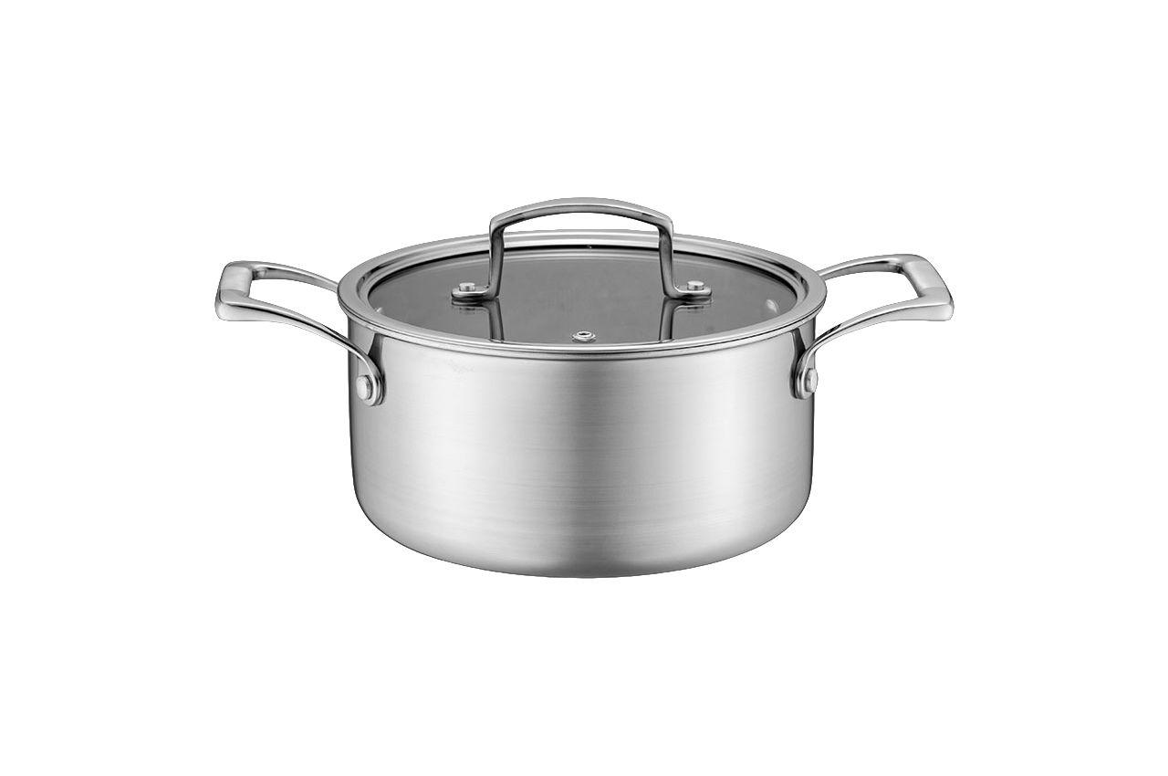 Каструля нержавіюча Maestro - 240 мм x 5,4 л PRO (MR-3504-24)