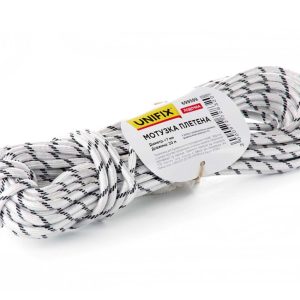Мотузка плетена Unifix - 7мм x 20м човнова (699599)