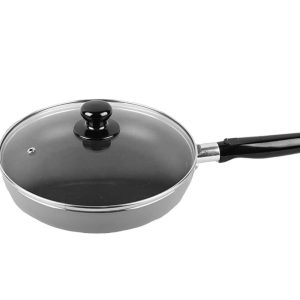 Сковорода антипригарна Maestro - 220мм з кришкою (MR-1200-22)