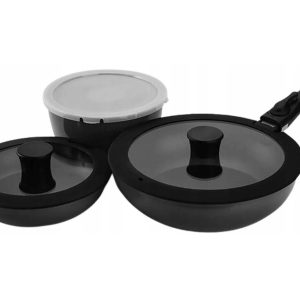 Набір посуду антипригарний Maestro - 180 x 200 x 260мм (3шт) (MR-4800-7)