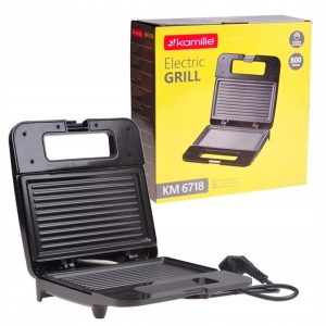 Гриль Kamille - 800Вт x 216 x 126мм (6718)