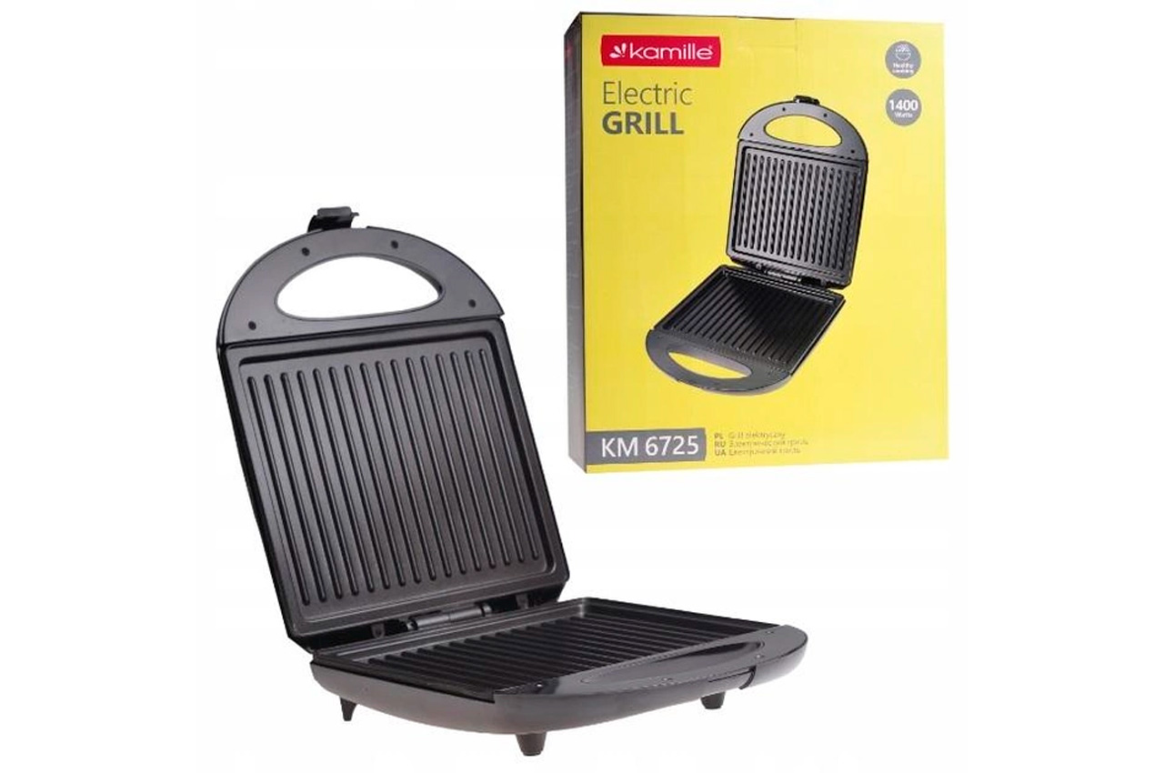 Гриль Kamille - 1400Вт x 255 x 216мм (6725)