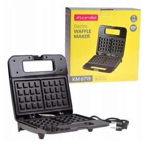 Вафельниця Kamille - 800Вт x 216 x 126мм (6719)