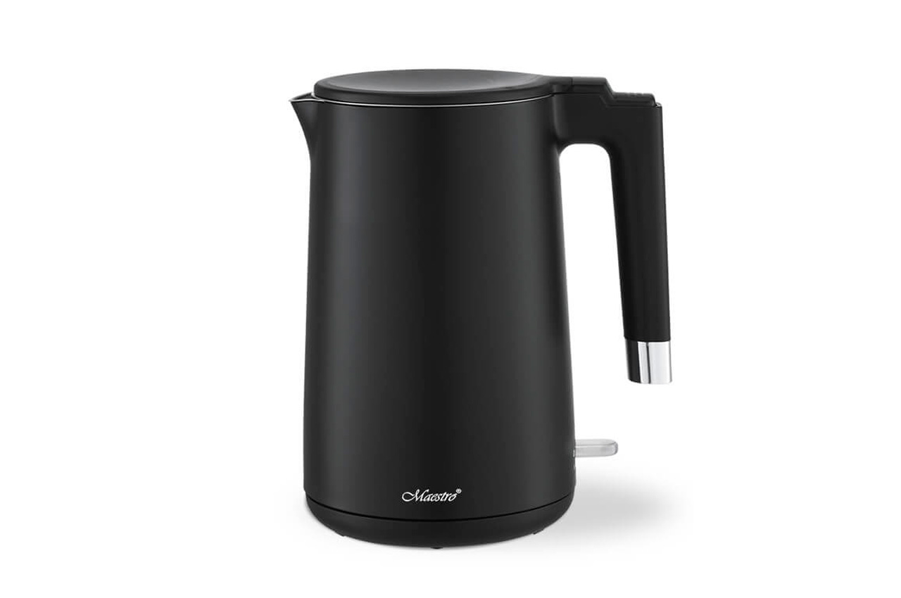 Електрочайник нержавіючий Maestro - 1,7л чорний (MR-026-BLACK)