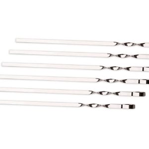 Набір шампурів Maestro - 600 x 10мм плоский (6шт) (MR-1008)