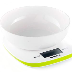 Ваги кухонні Metec - 5кг x 190 x 210мм x 1,6л x 2AAA (700220)