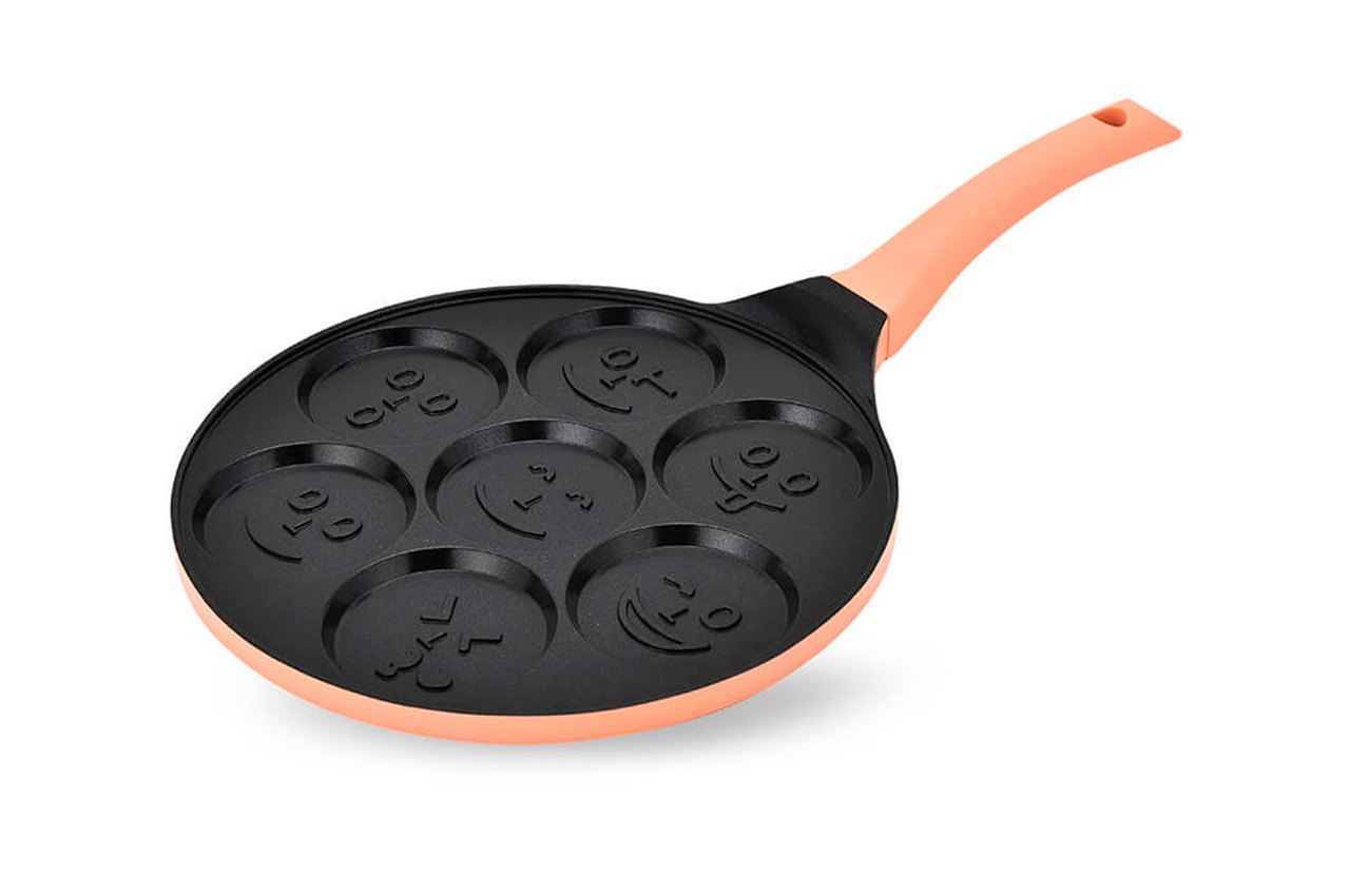 Сковорода для оладок Maestro - 260мм смайл (MR-1222-B)