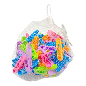 Прищіпка для білизни в сітці 50шт Stenson (R89638)