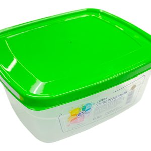 Контейнер прямокутний харчовий 500мл (NP-89з)