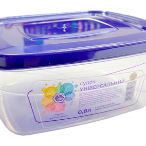 Контейнер прямокутний харчовий 800мл (NP-90и)
