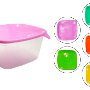 Контейнер квадратний харчовий прозорий "Каскад" 1.2л (PB-065)