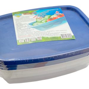 Набір контейнерів харчових 3шт 700мл (PT-82606)