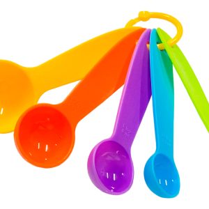 Набір мірних пластикових ложок 5шт (EL-2107)