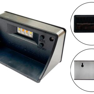 Світильник різнокольоровий садовий на сонячній батареї 4шт (НФ-00009014)