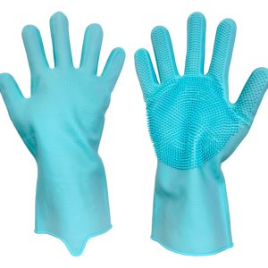 Рукавички для миття посуду із щіткою Kitchen Gloves (НФ-00005741)