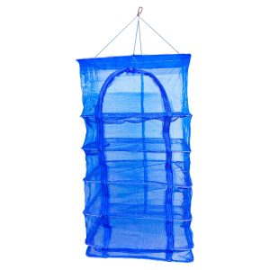 Сітка для сушіння риби,овочів і фруктів п'ятиярусна МЕГАВЕЛИКА 520х520х1000 мм (SF24146-50-5)